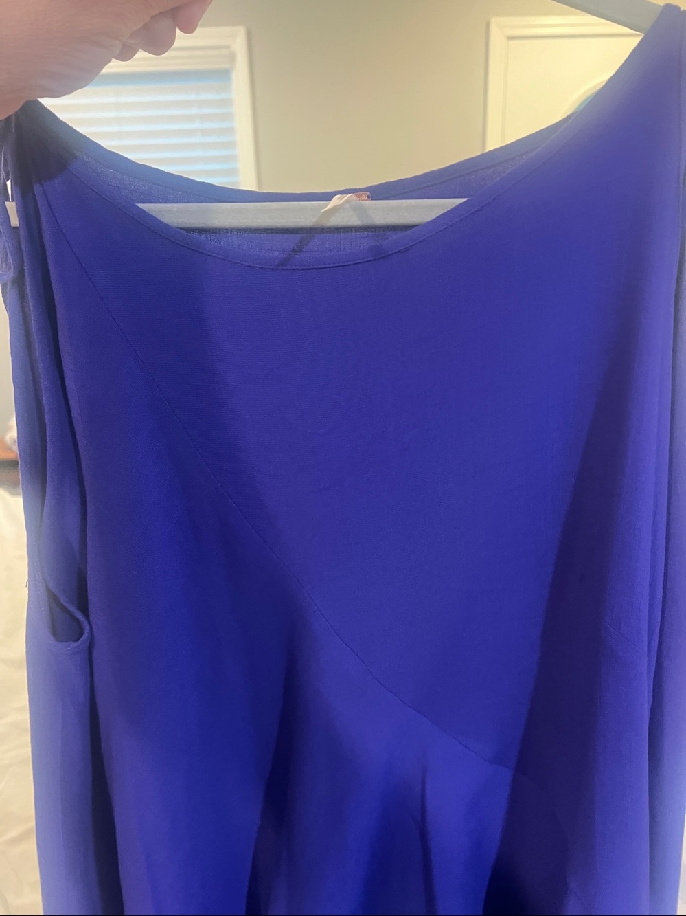 Free People beautiful long sleeve Dress in Cobalt Blue size medium